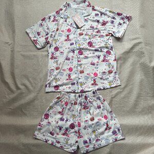 Roller Rabbit Pajamas Lighthouse White